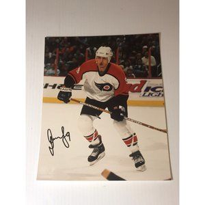 DAINIUS ZUBRUS Signed 8x10 Autographed Photo Philadelphia Flyers Hockey